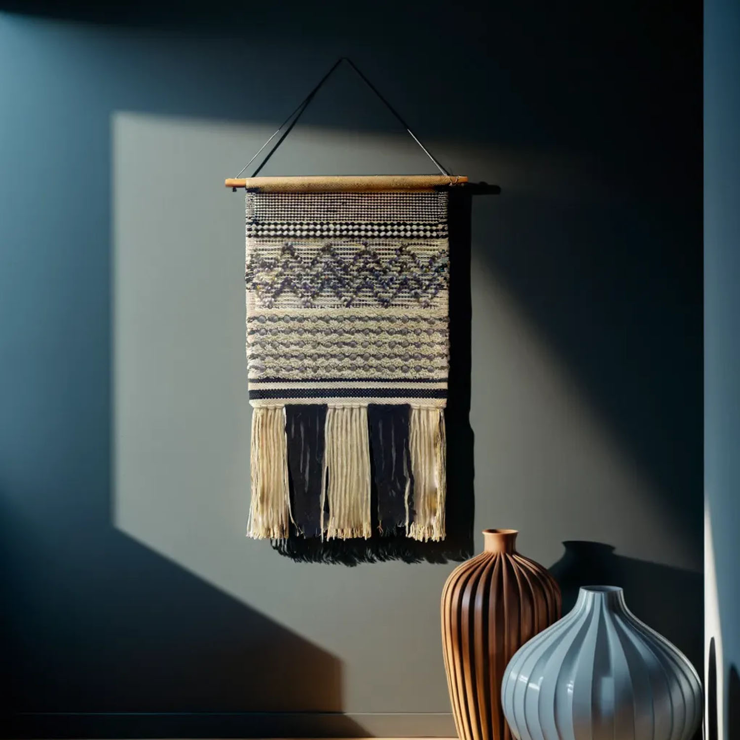 ArtistryBazaar Hand woven Versatile Aesthetic Unique Decorative wall hanging for home décor